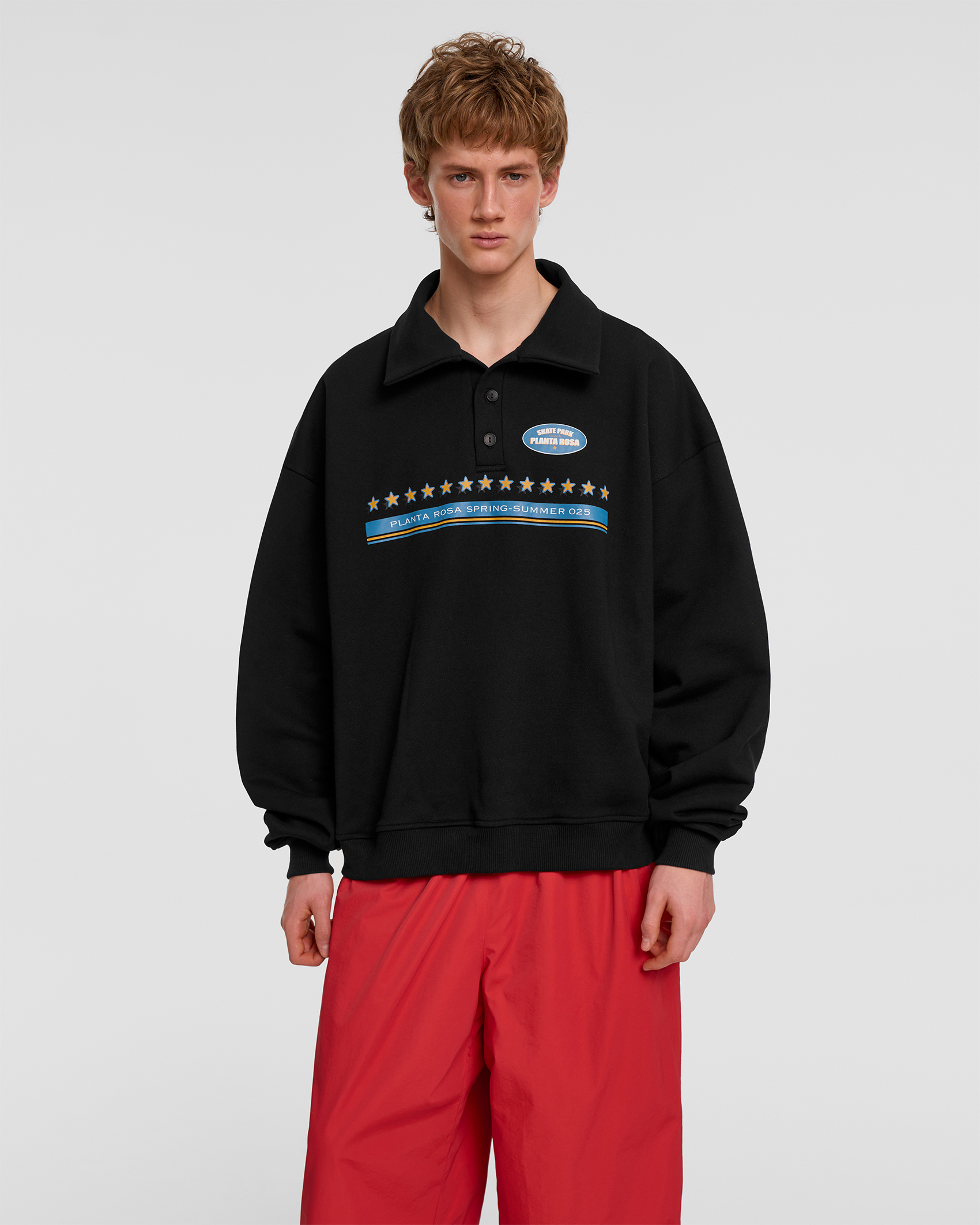 STAR-PARK ANORAK POLO - BLACK