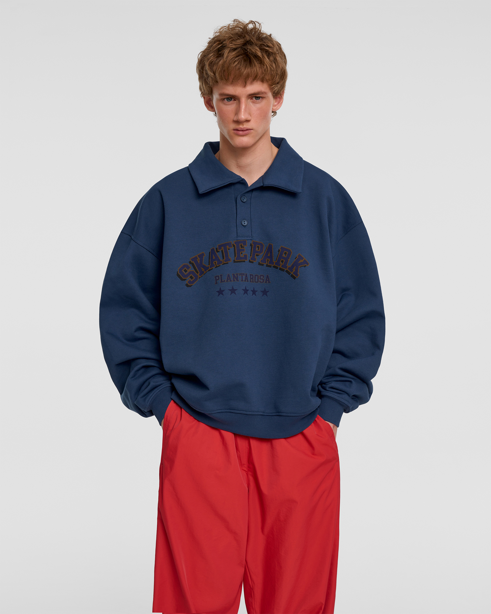 STAR-PARK ANORAK POLO - INDIGO