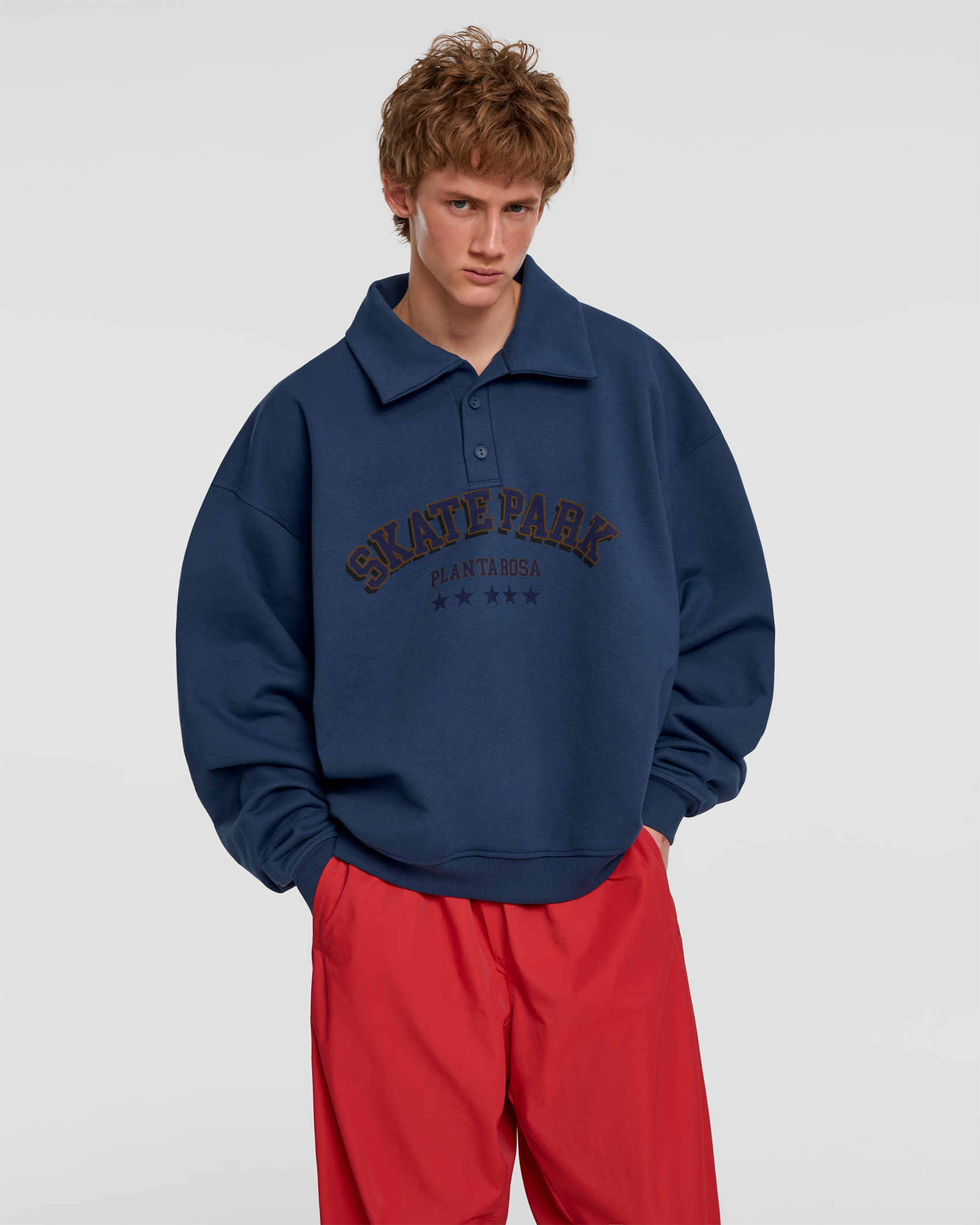STAR-PARK ANORAK POLO - INDIGO