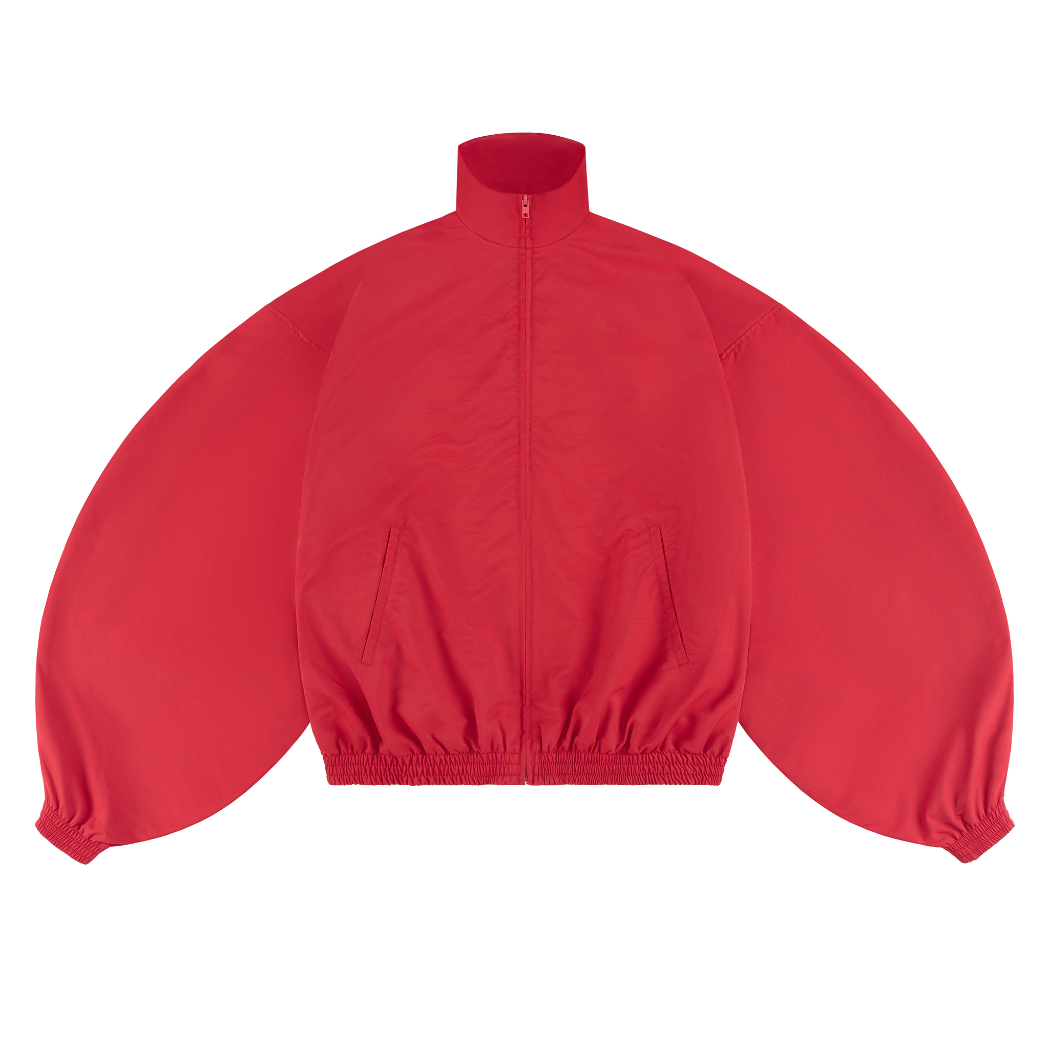 PUFFER TRACK JACKET 002 RED
