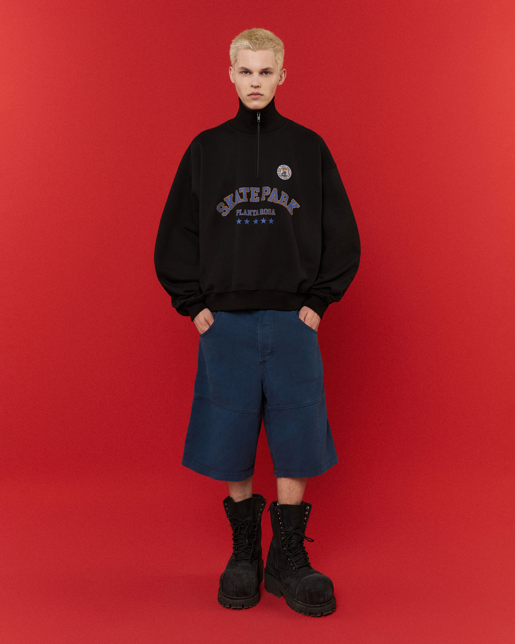 STAR PARK ANORAK 470-BLACK